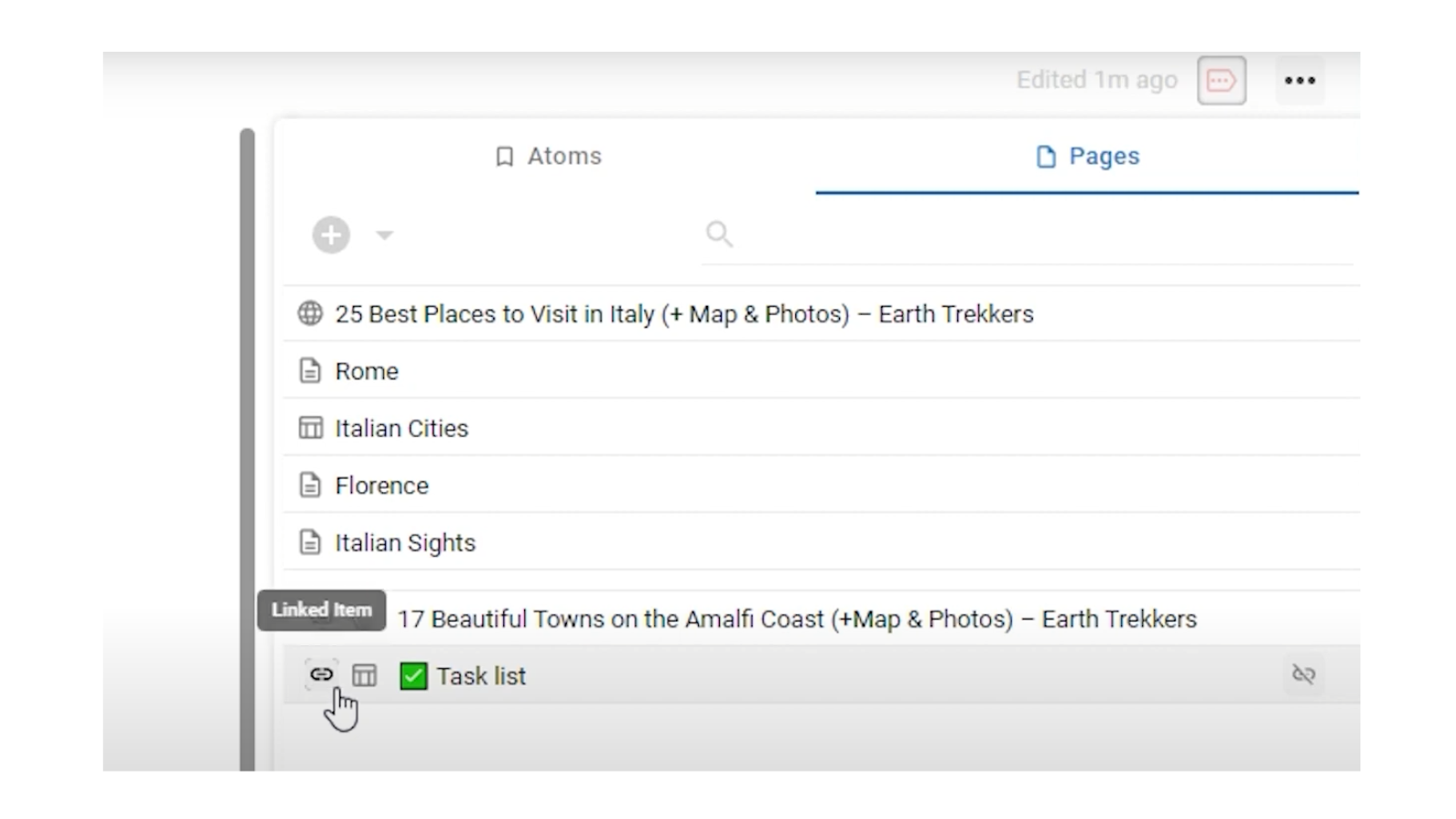 How to Use Linked Pages - Protolyst